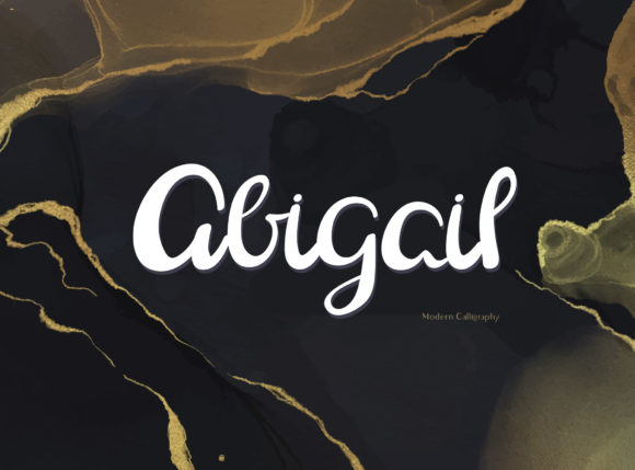 Abigail Font: A Sweet and Versatile Handwritten Style