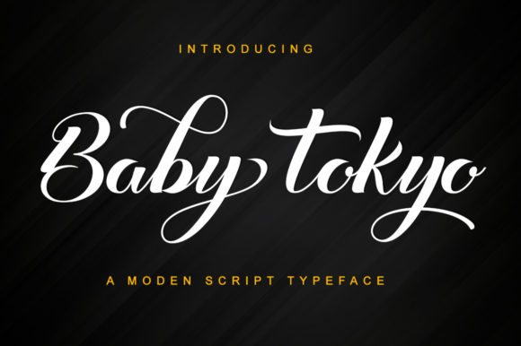 Baby Tokyo: A Font That Merges Elegance with Modernity