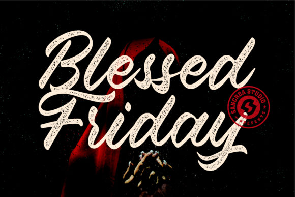 Blessed Friday: A Handwritten Font for Elevating Design Workflows
