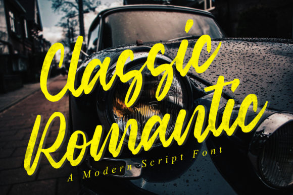Classic Romantic Font: A Timeless Choice for Bold and Expressive Design