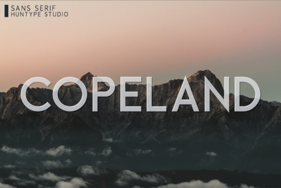 Copeland Font for Clean and Versatile Design