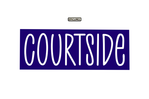 Courtside Font: A Playful Touch for Creative Projects