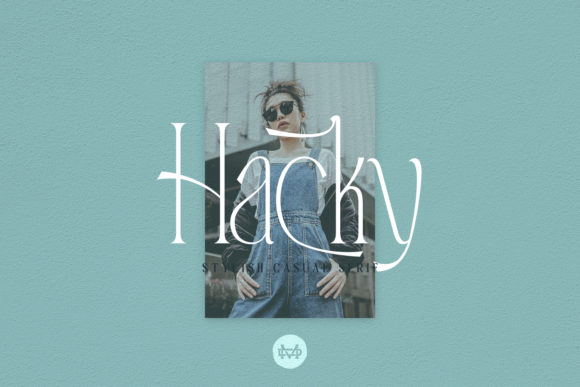 Hacky: A Stylish and Delicate Serif Font for Modern Design