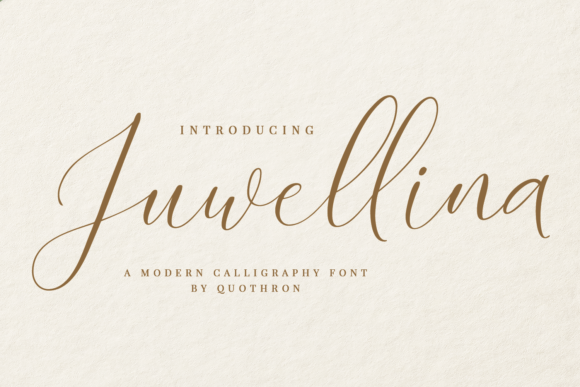 Juwellina: A Timeless Script Font for Modern Design
