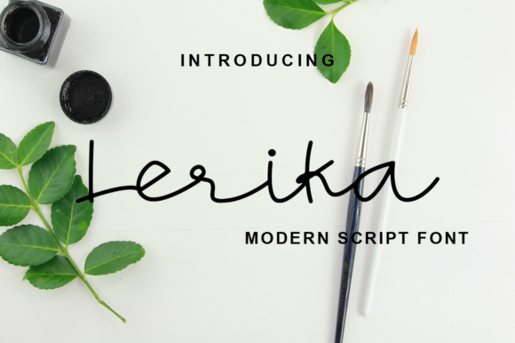 Lerika: A Modern Handwritten Font That Elevates Design Across Industries