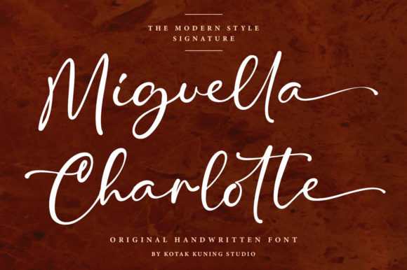 Miguella Charlotte: A Handwritten Font for Professional and Creative Projects