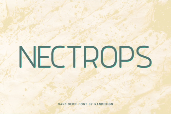 Nectrops Font: A Clean Sans Serif for Modern Design