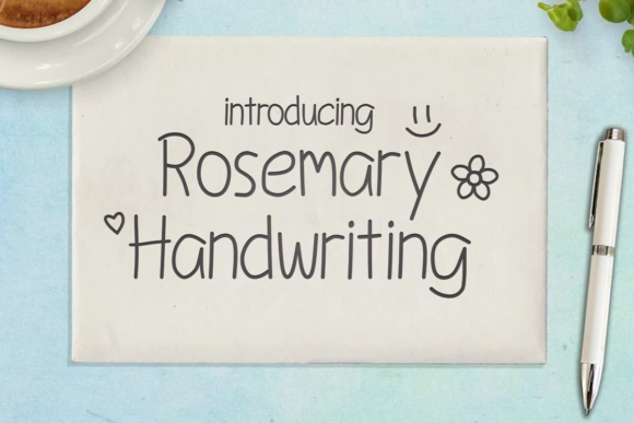 Rosemary Handwriting: A Versatile and Adorable Font for Creative Projects