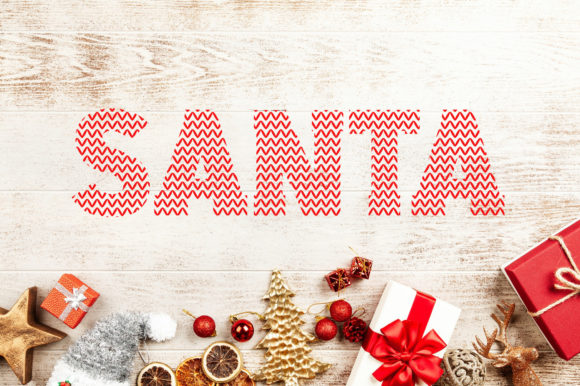 Santa Ugly Sweater: A Festive Font That Brings Christmas Spirit to Your Designs
