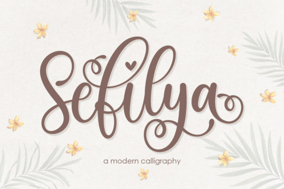 Sefilya: A Handwritten Font That Balances Elegance and Modernity