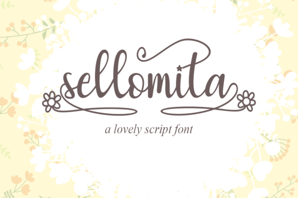 Sellomita: A Handwritten Font for Professional and Creative Design Workflows