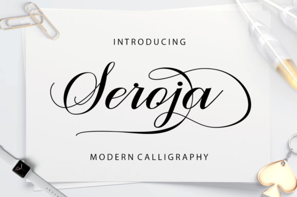 Seroja: A Timeless Script Font for Modern Creativity