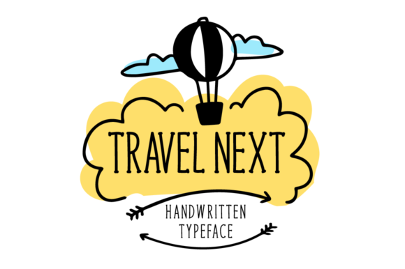 Travel Next: A Playful Serif Font for Modern Creatives